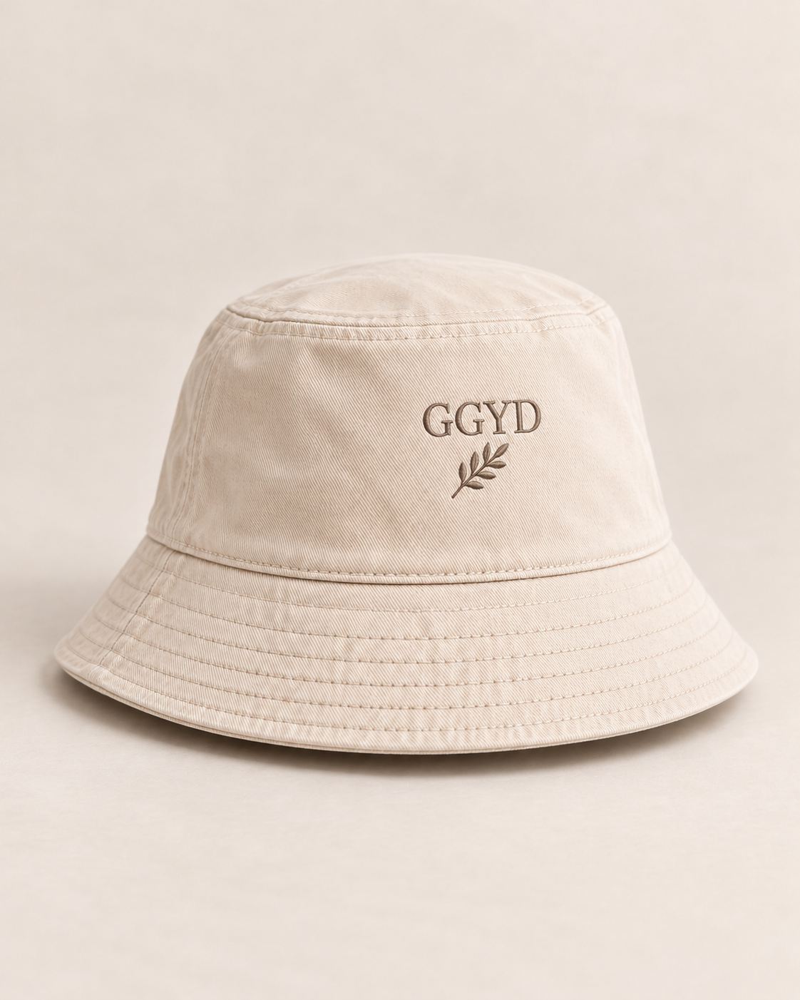 Cream The Grace Bucket cap rendering