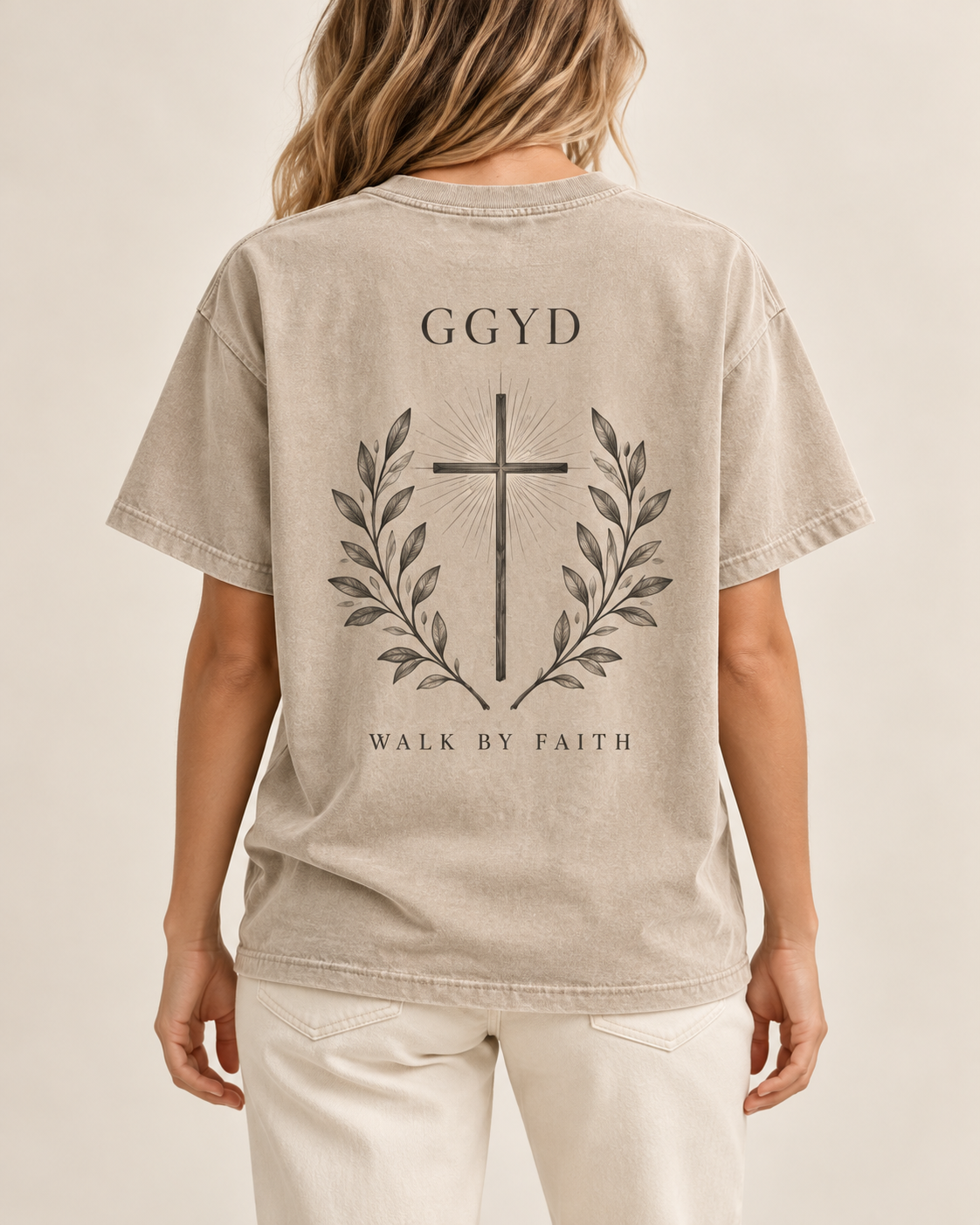 Stone Walk by Faith — women's back view rendering