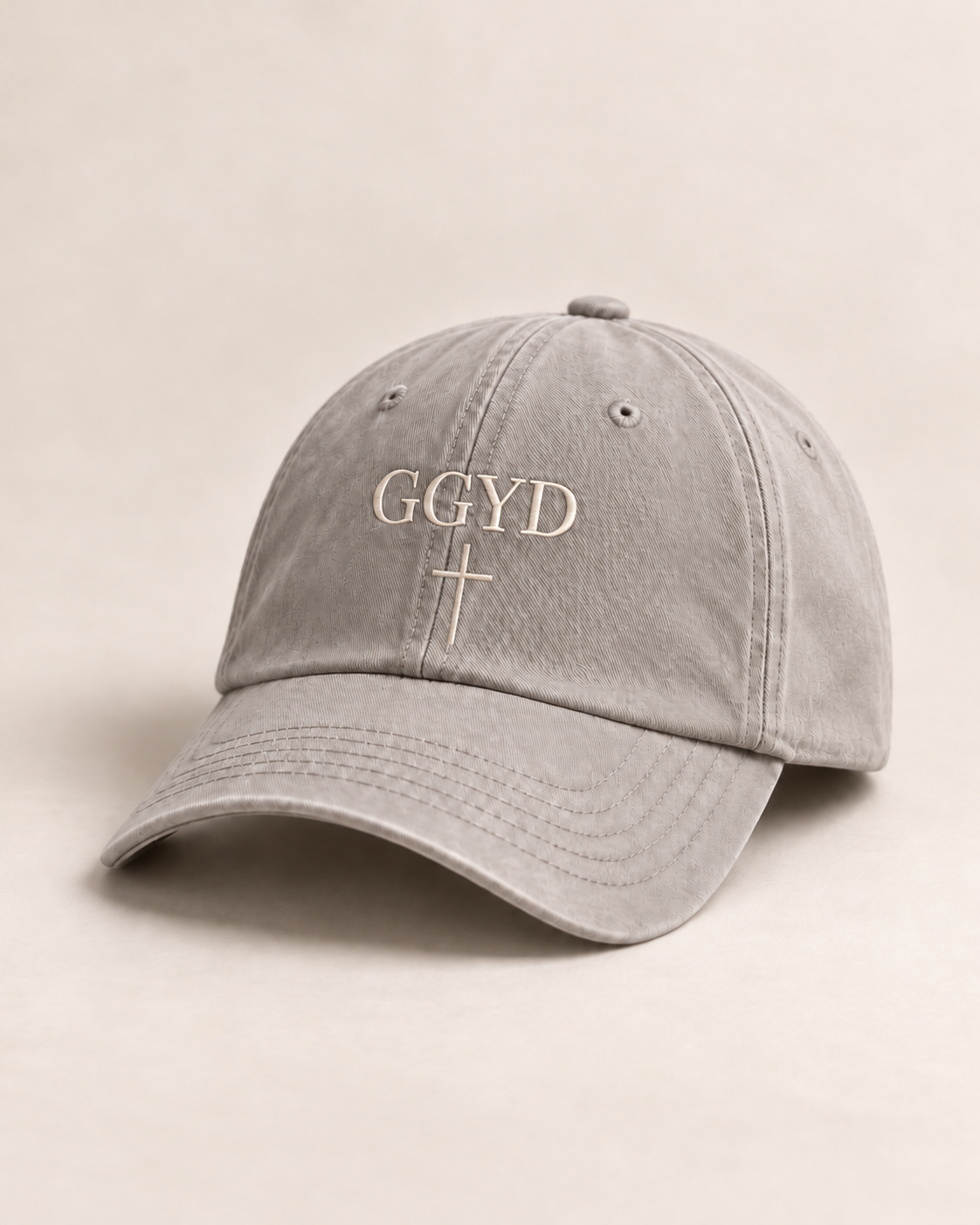 Soft Gray The Peace Cap cap rendering